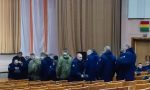 21 декабря 2023 года настоятель храма Святого благоверного князя Александра Невского иерей Евгений Фомин провел занятие с военнослужащими по призыву и офицерами