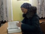 В храме св.бл.кн. Александра Невского прошло очередное занятие Библейского кружка